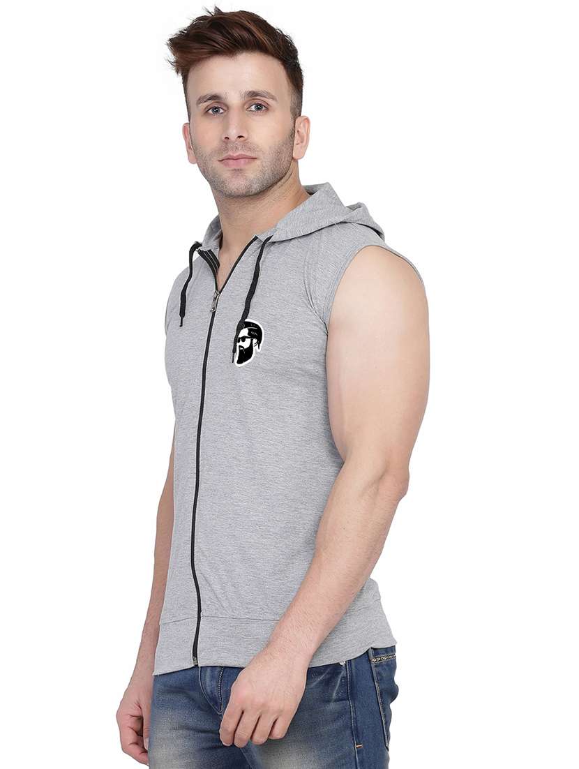 grey cotton blend t-shirt - 20841654 -  Standard Image - 1