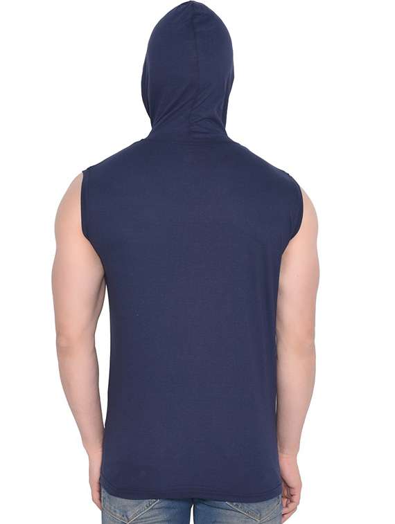 navy blue cotton blend t-shirt - 20841665 -  Standard Image - 1