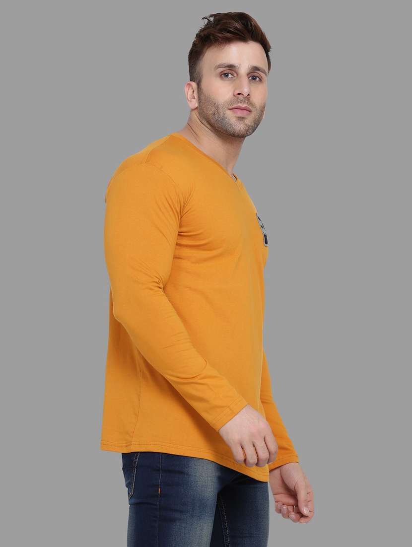 men solid long sleeve t-shirt - 20841692 -  Standard Image - 1
