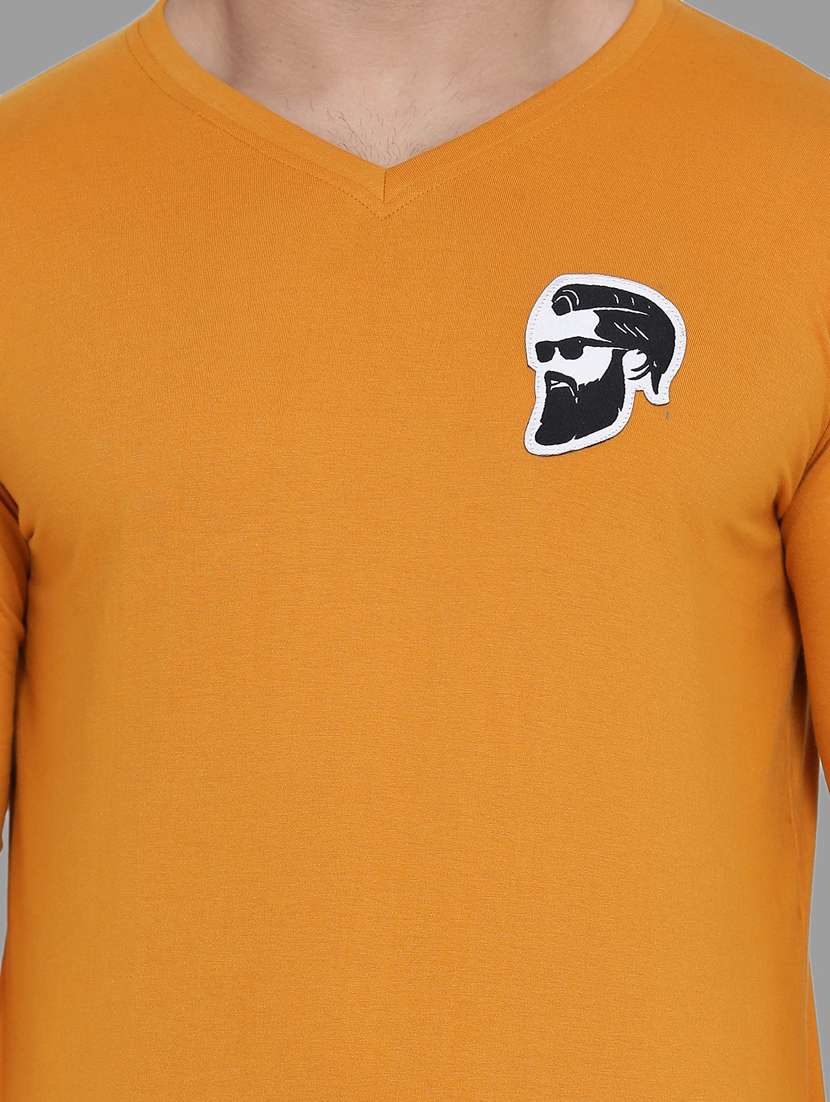 men solid long sleeve t-shirt - 20841692 -  Standard Image - 4