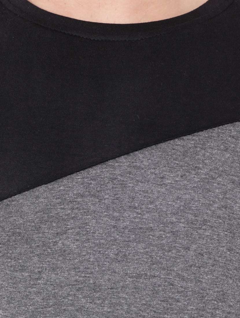 grey cotton blend t-shirt - 20841700 -  Standard Image - 4