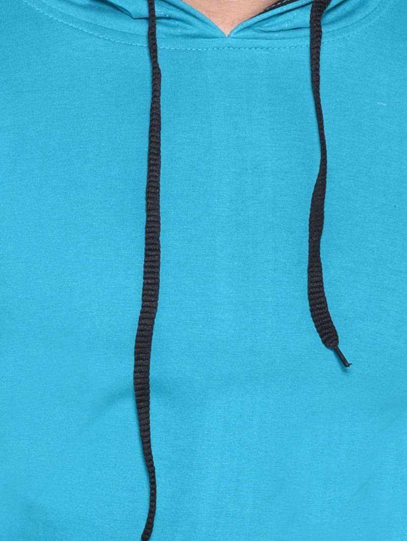 turquoise cotton blend t-shirt - 20841732 -  Standard Image - 4