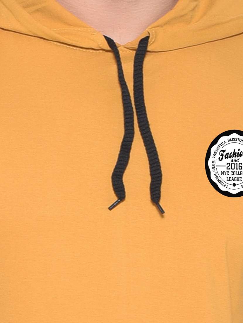 yellow cotton blend t-shirt - 20841737 -  Standard Image - 4