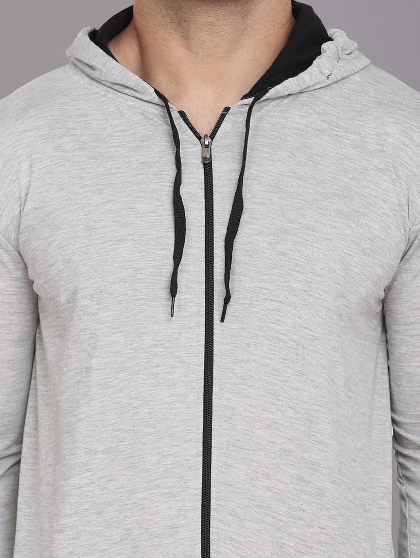 grey cotton blend t-shirt - 20841773 - Standard Image - 4