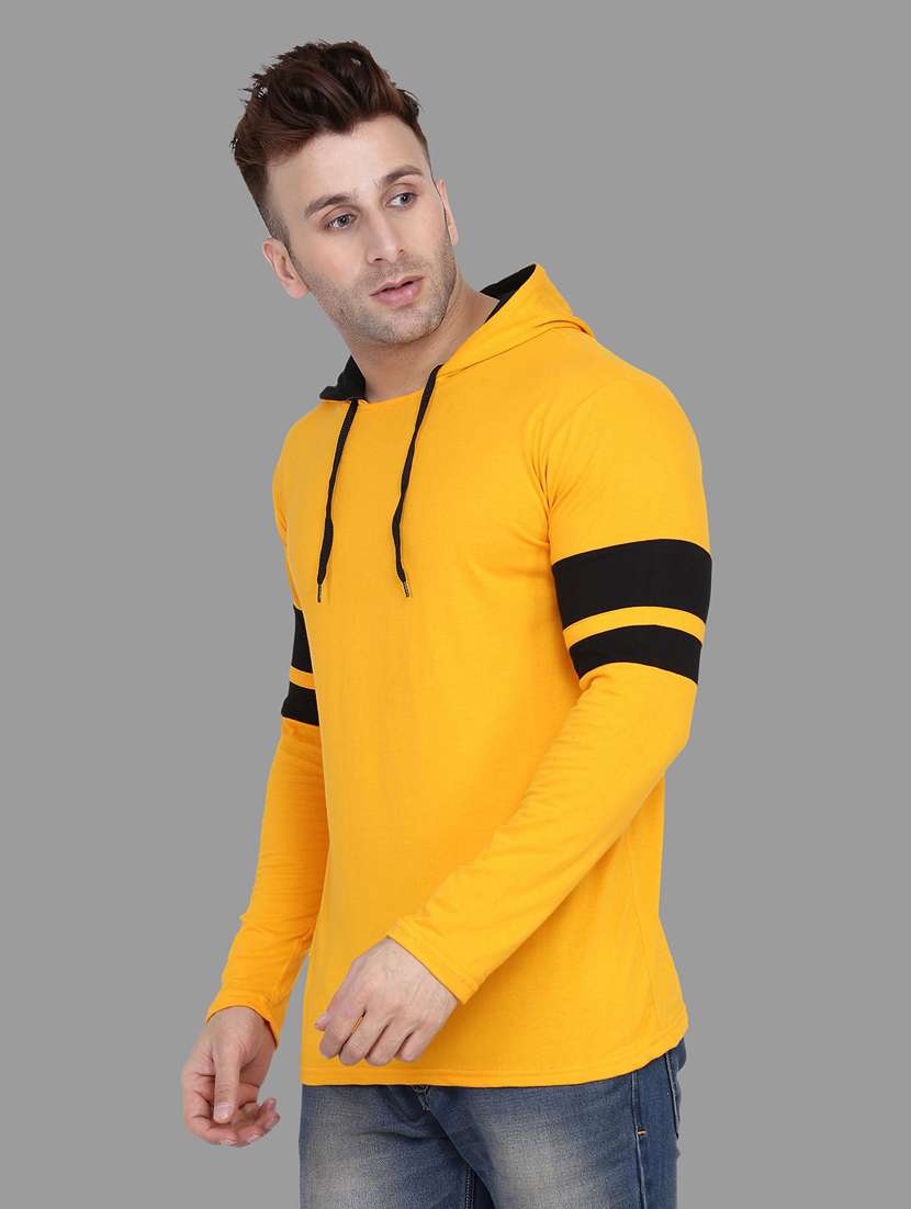 yellow cotton blend t-shirt - 20841810 -  Standard Image - 1