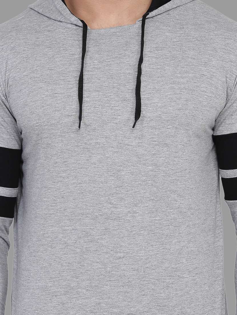 grey cotton blend t-shirt - 20841824 -  Standard Image - 4