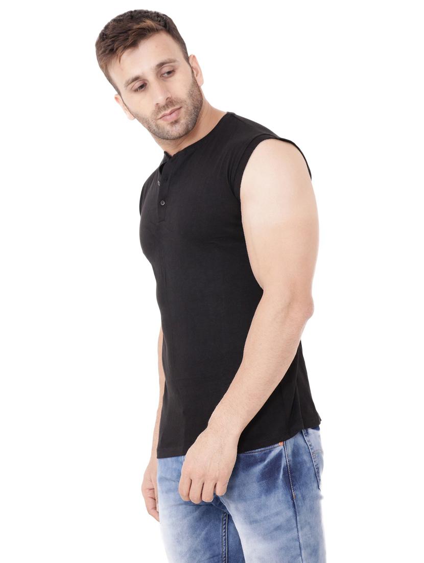 black cotton blend t-shirt - 20841825 -  Standard Image - 1