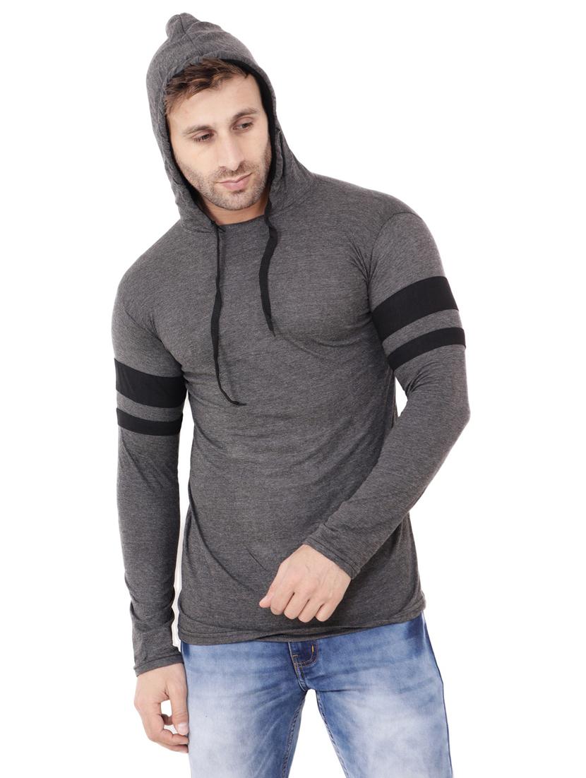 grey cotton blend t-shirt - 20841828 - Standard Image - 1