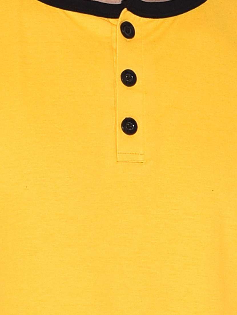 yellow cotton blend t-shirt - 20841840 -  Standard Image - 4