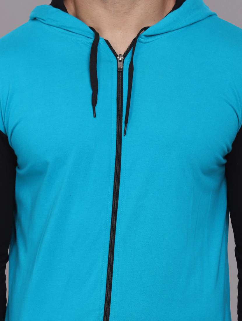 light blue cotton blend t-shirt - 20841884 -  Standard Image - 4