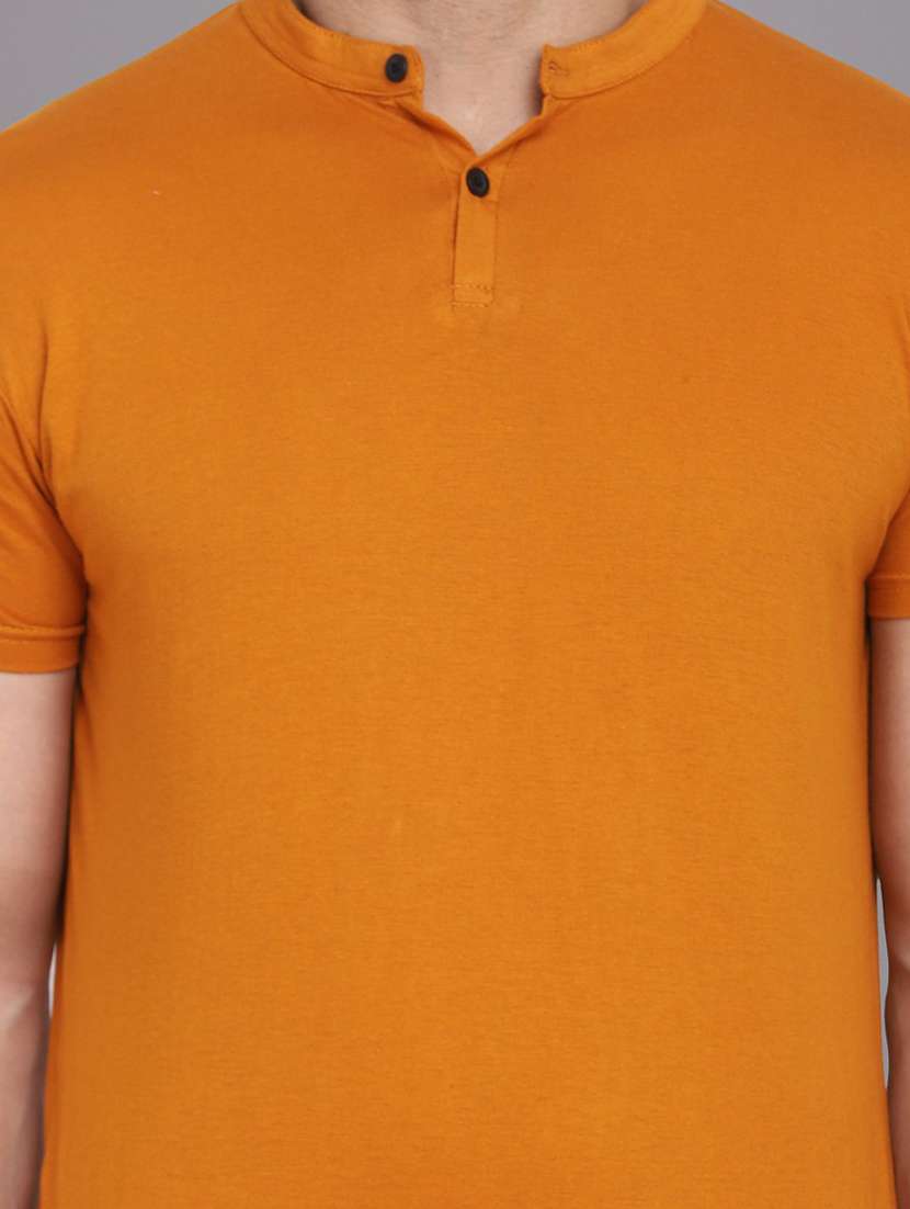 solid cotton blend t-shirt - 20841891 -  Standard Image - 4