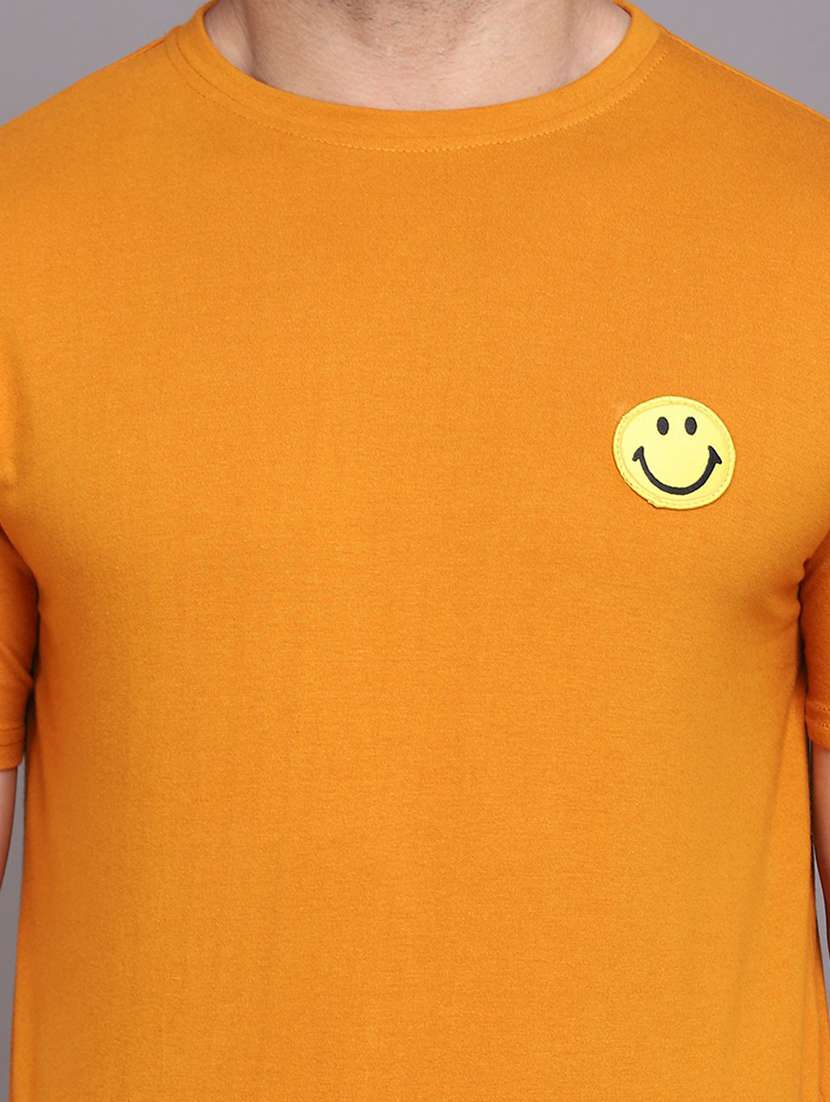 men solid short sleeve t-shirt - 20841903 -  Standard Image - 4