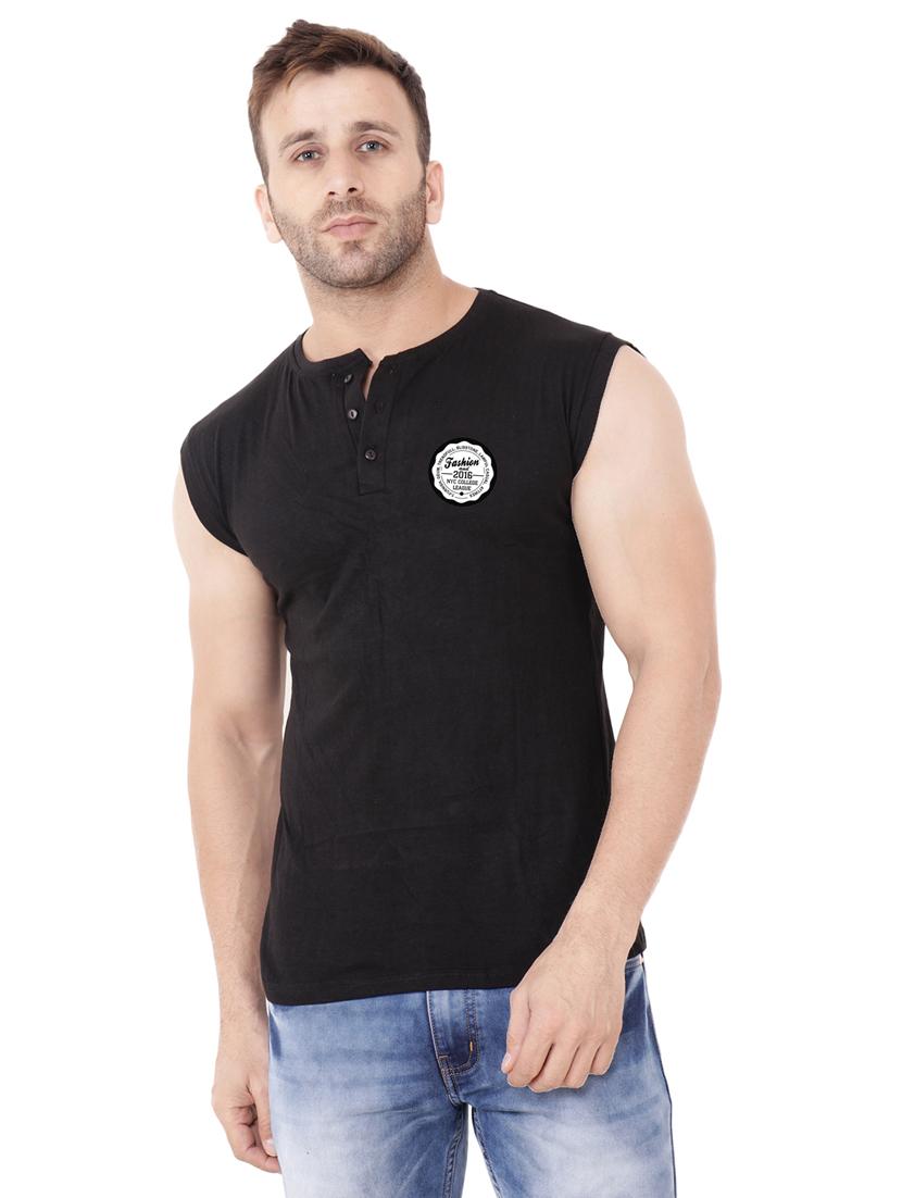 solid cotton blend t-shirt