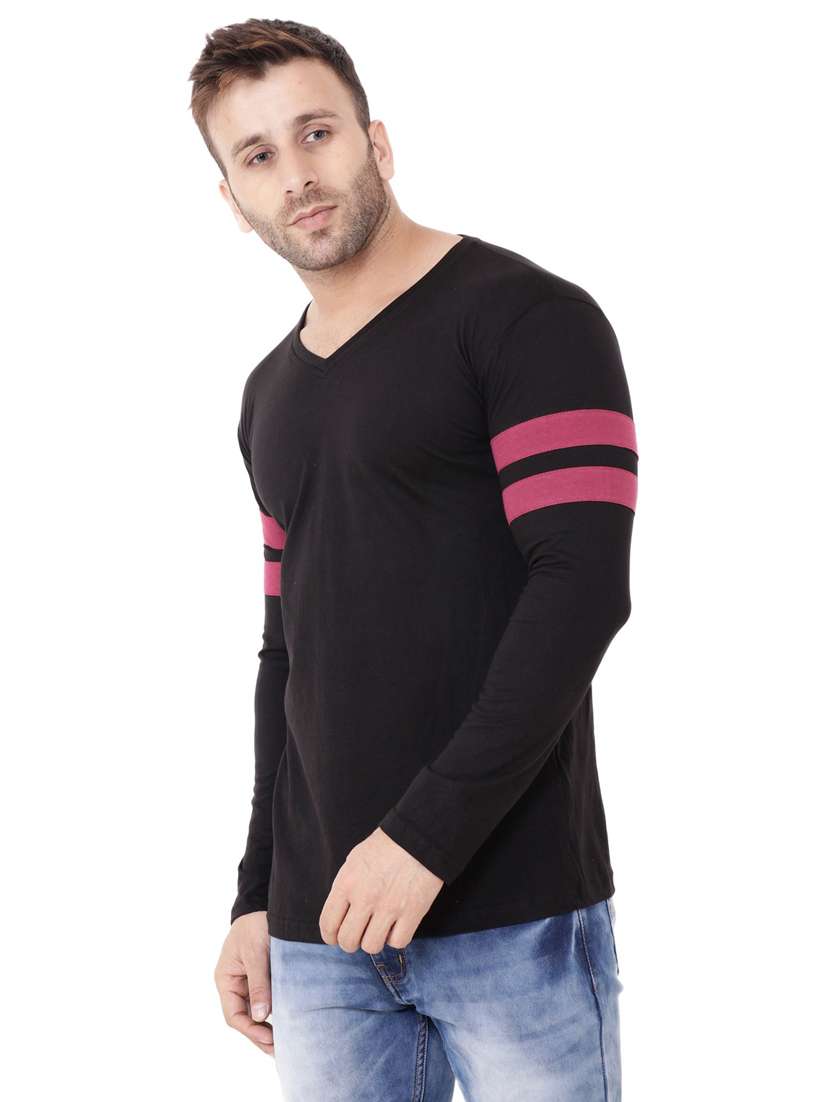 men placement print long sleeve t-shirt - 20841961 -  Standard Image - 1