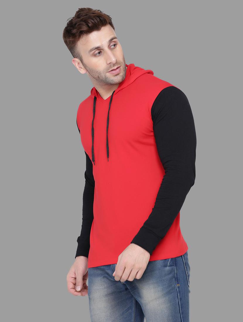 color block cotton blend t-shirt - 20841982 - Standard Image - 1