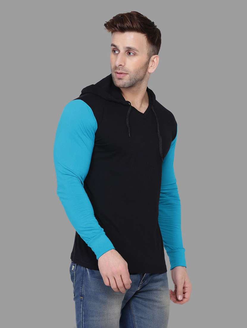 solid cotton blend t-shirt - 20841990 -  Standard Image - 1