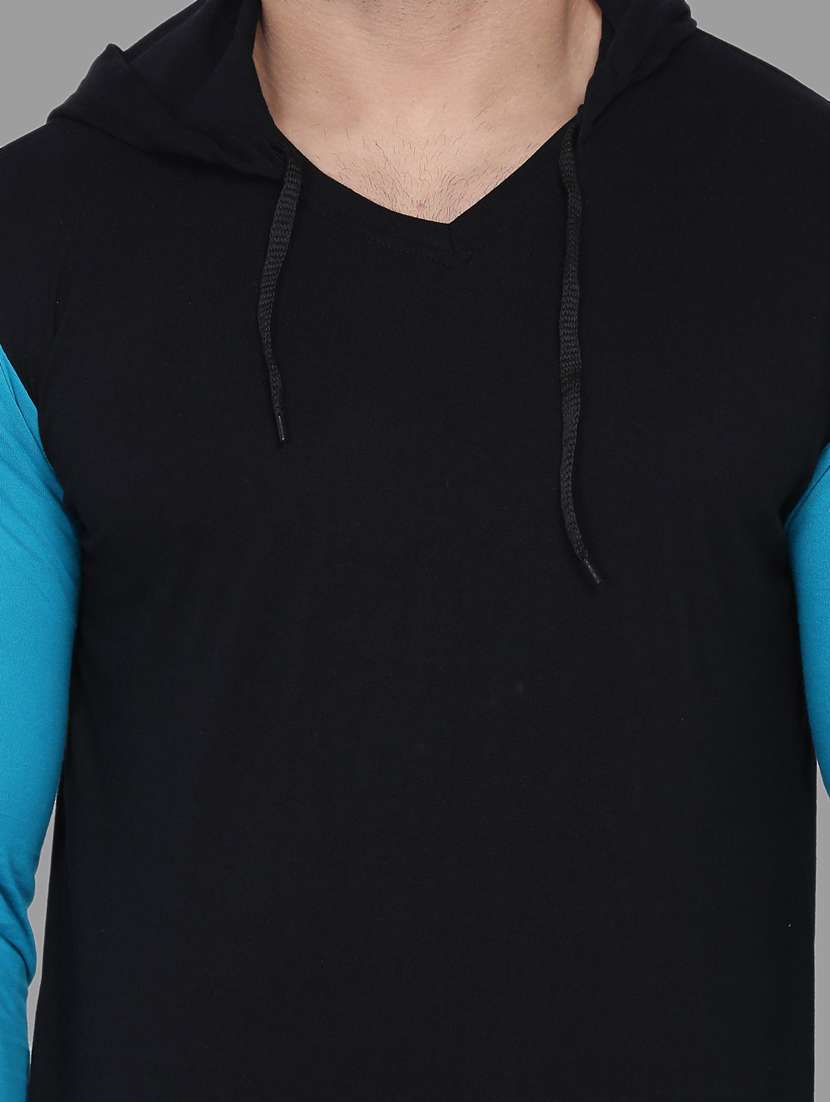 solid cotton blend t-shirt - 20841990 -  Standard Image - 4