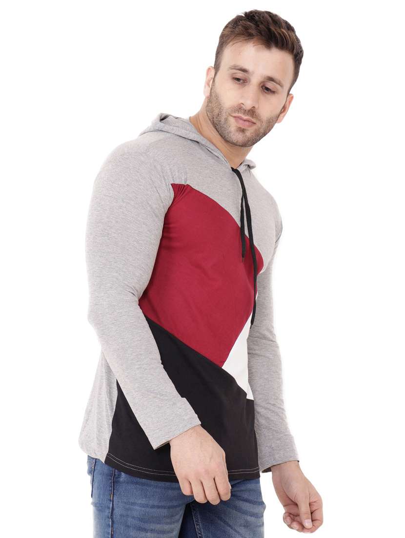  solid cotton blend t-shirt - 20841998 -  Standard Image - 1