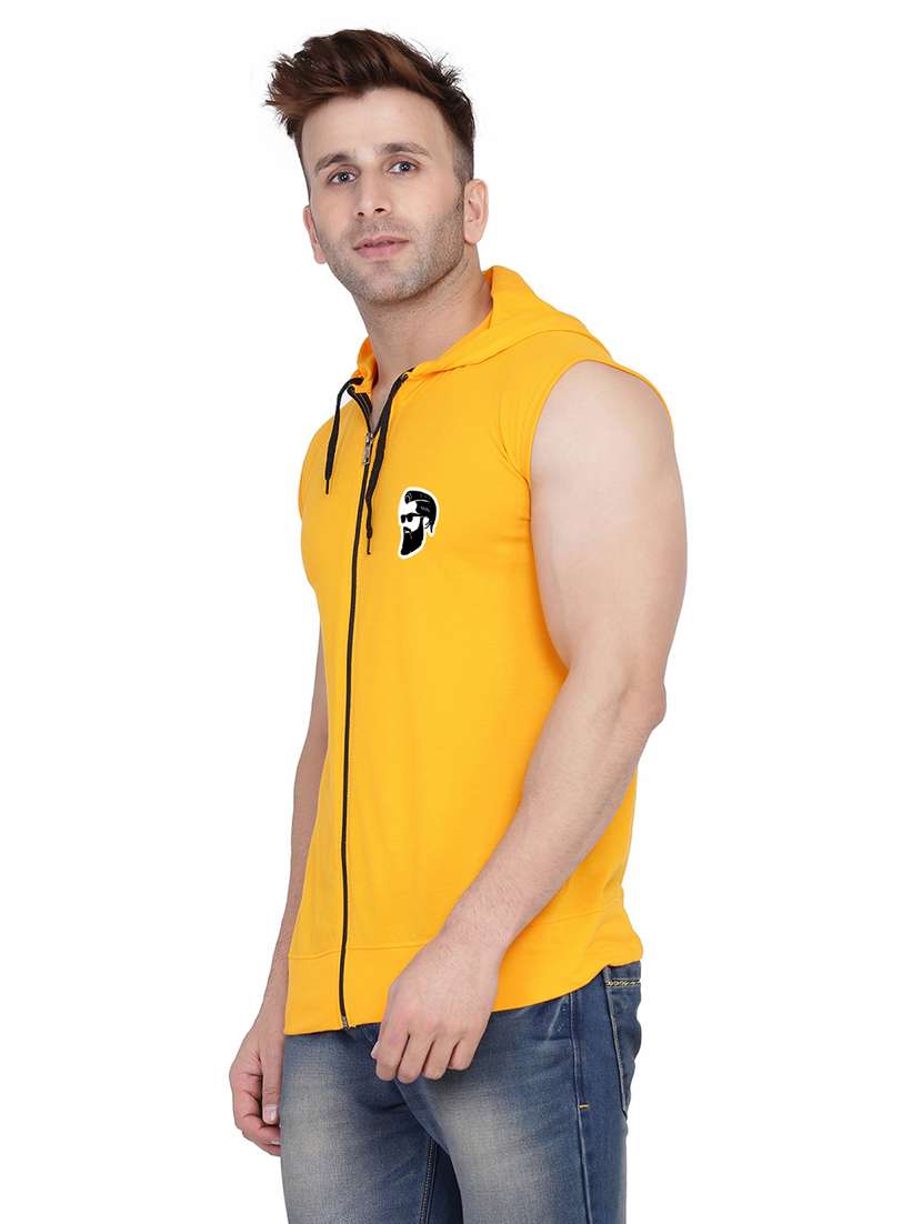 yellow cotton blend t-shirt - 20842027 -  Standard Image - 1