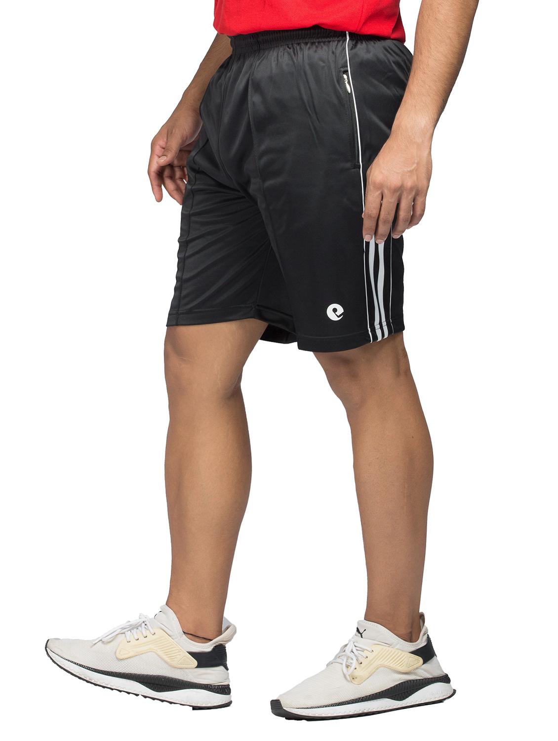black polyester short - 20845148 - Standard Image - 1