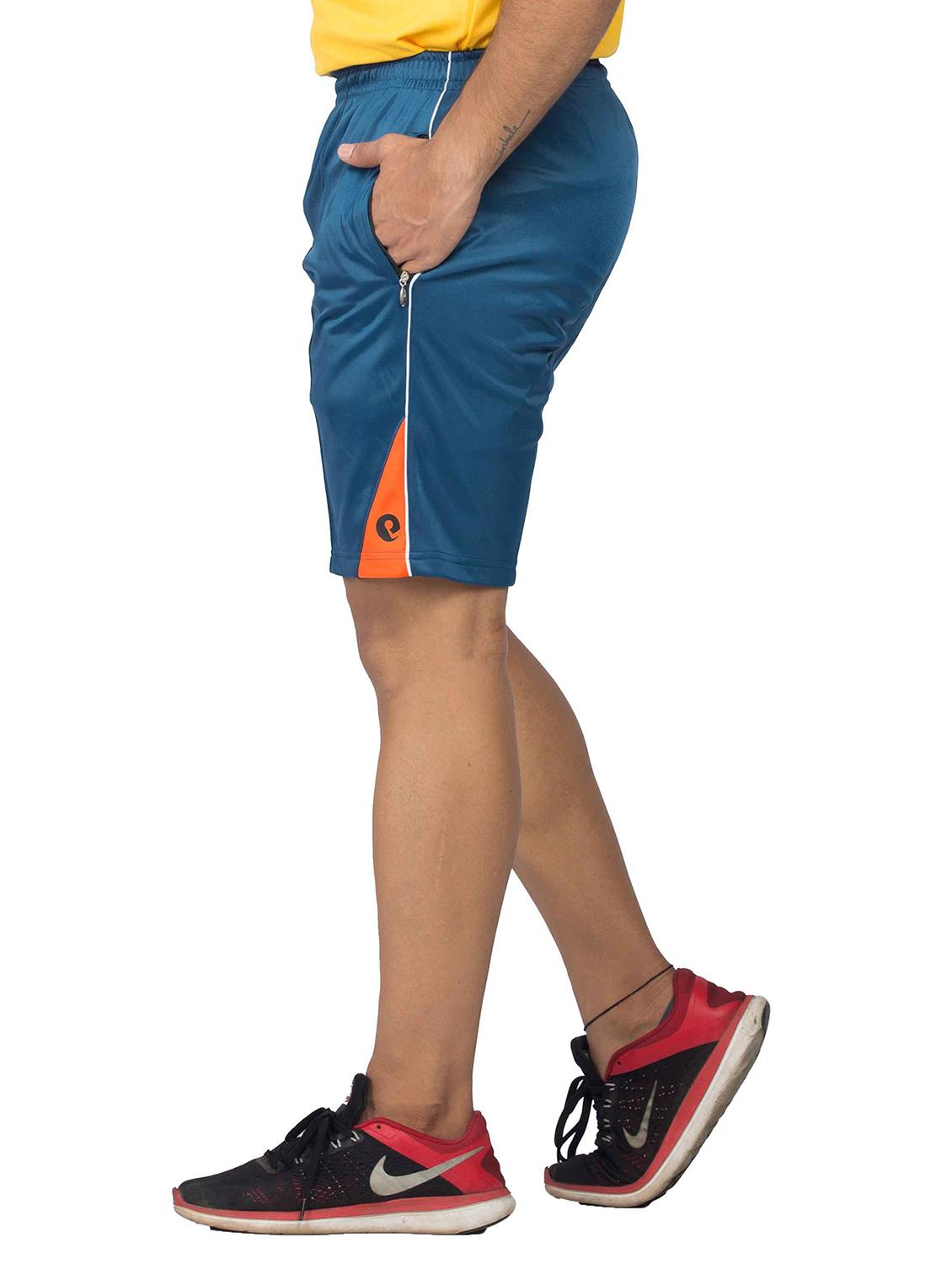 blue polyester regular short - 20845154 -  Standard Image - 1