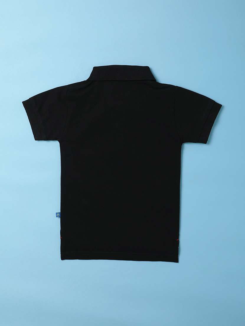 polo neck cotton t-shirt - 20846398 -  Standard Image - 1
