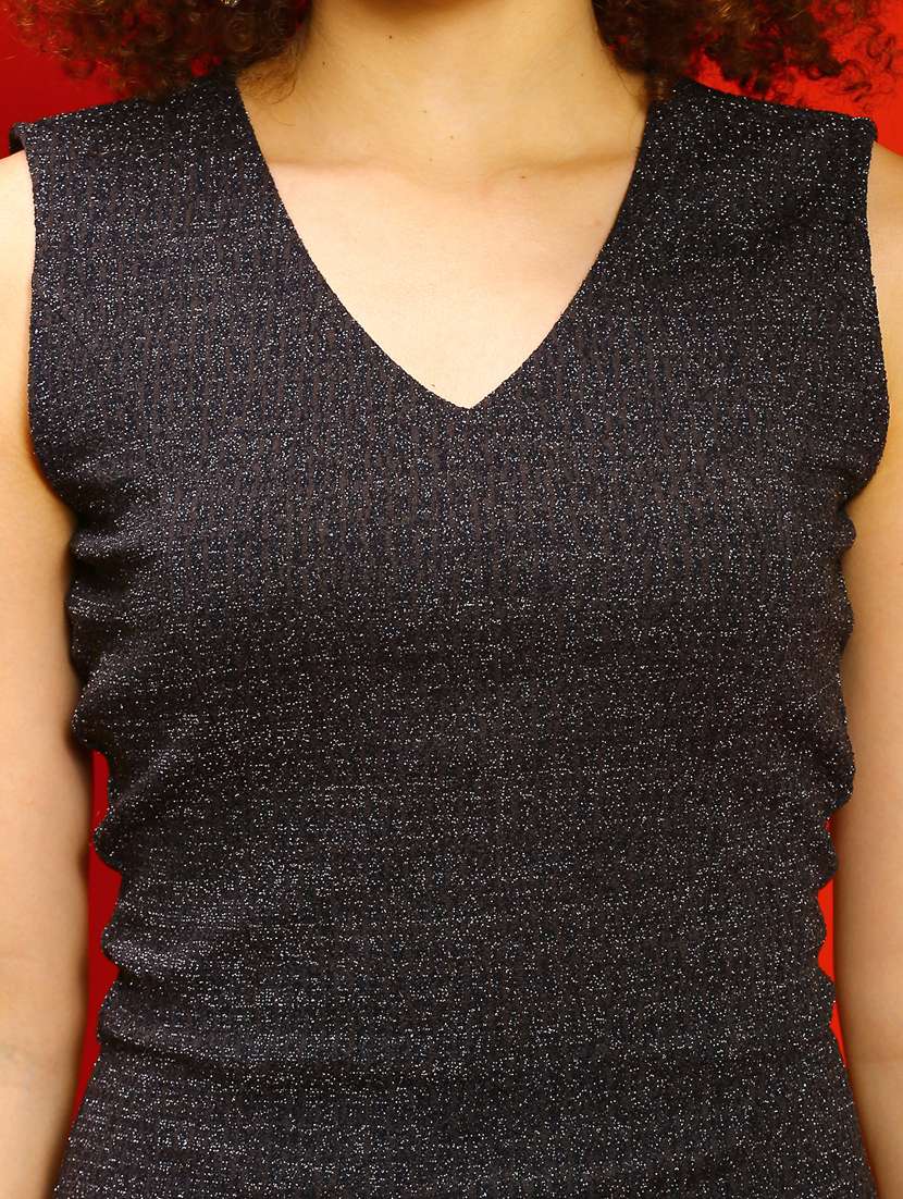 women black self-designed bodycon dress - 20847879 - Standard Image - 4