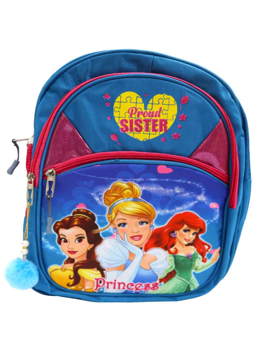 navy blue printed bag