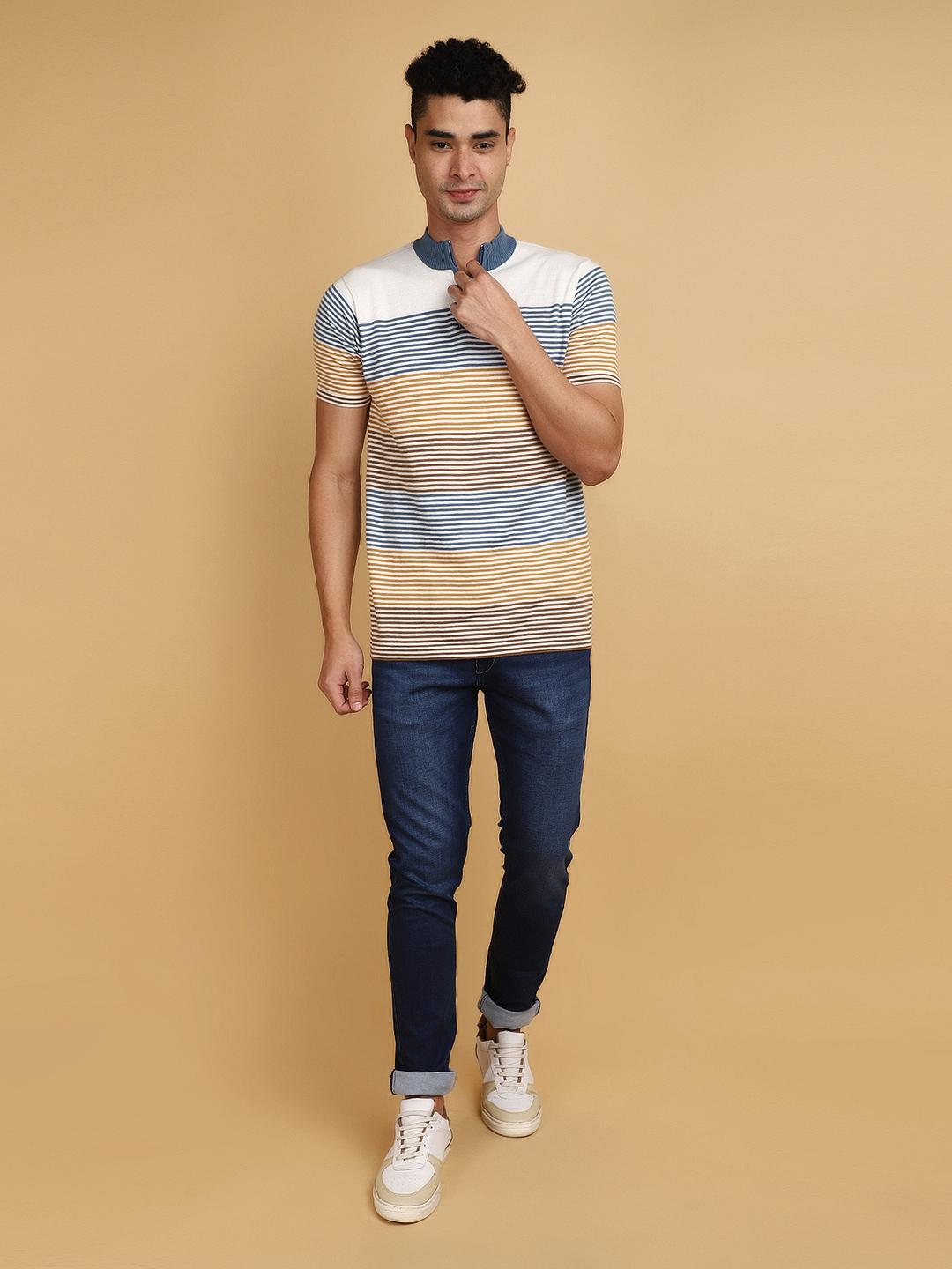 orange knitted tshirt - 20852302 -  Standard Image - 1