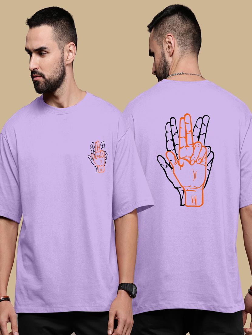 men back print round neck t-shirt - 20852327 - Standard Image - 1
