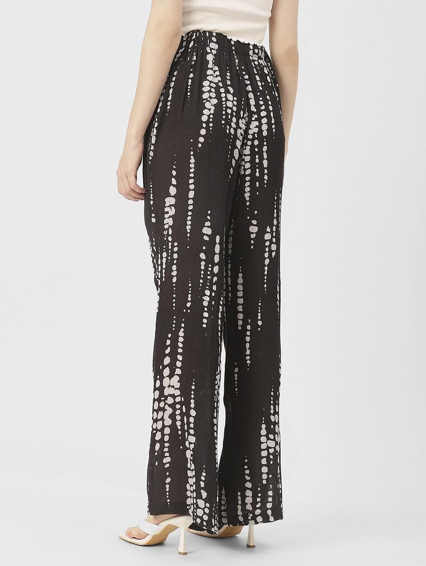 women shibori print wide leg trouser - 20852410 - Standard Image - 4
