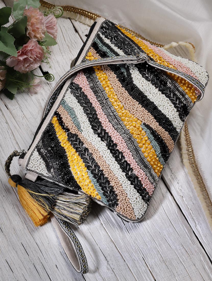 black embellished sling bag - 20852460 -  Zoom Image - 0