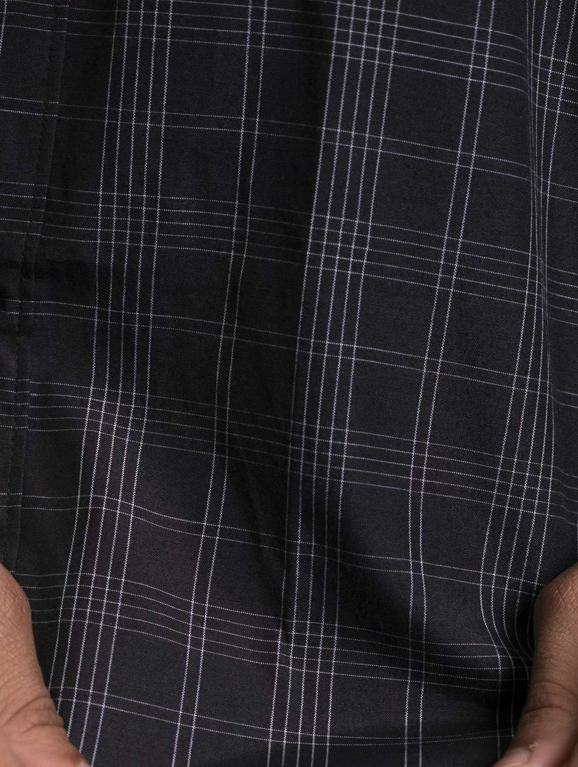 men black regular fit casual shirt - 20852583 -  Standard Image - 6