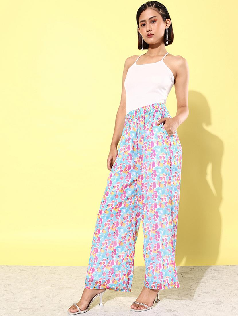 women multicolored printed shirt & trouser co-ord set - 20852880 - Standard Image - 1