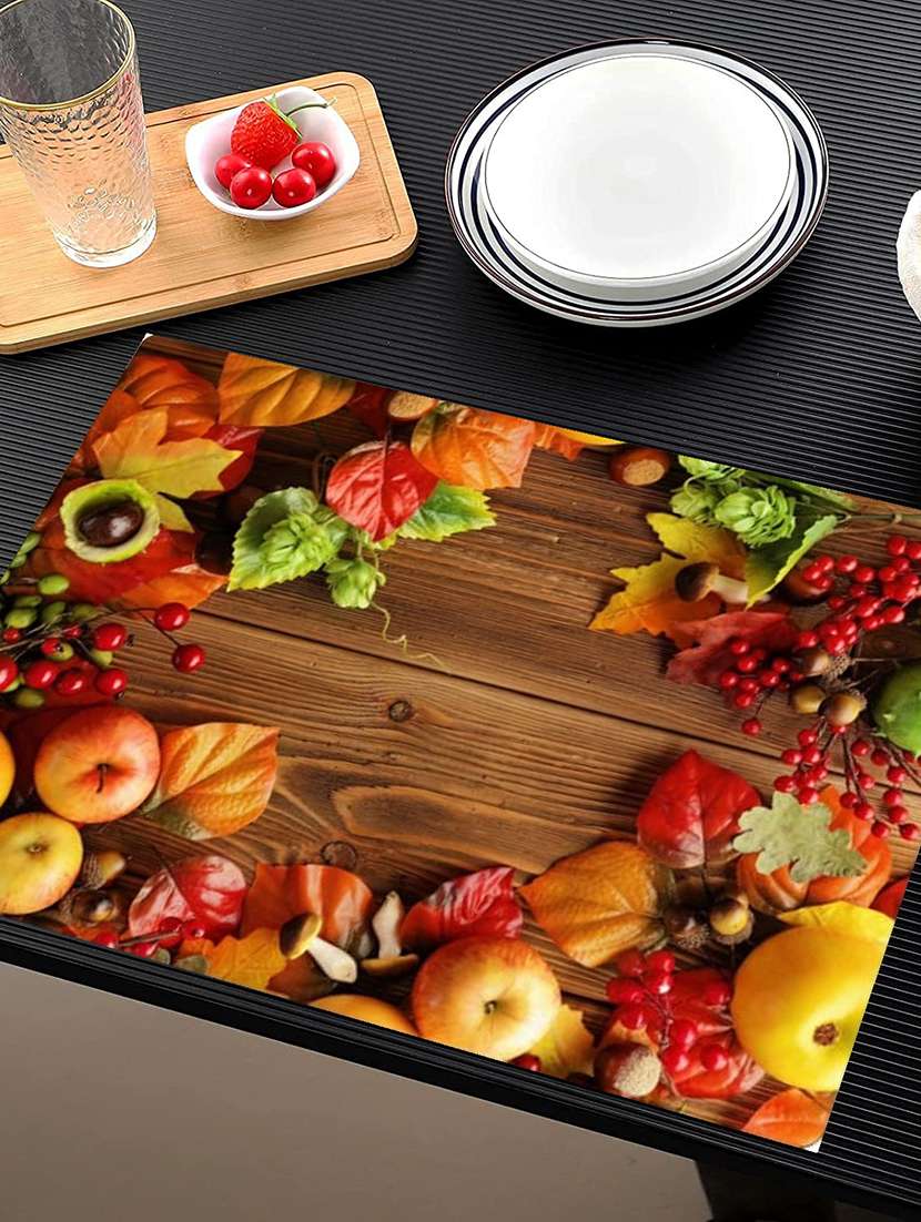 rectangular pack of 6 table placemat - 20853421 -  Standard Image - 1