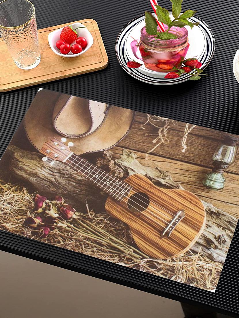 rectangular pack of 6 table placemat - 20853444 - Standard Image - 1