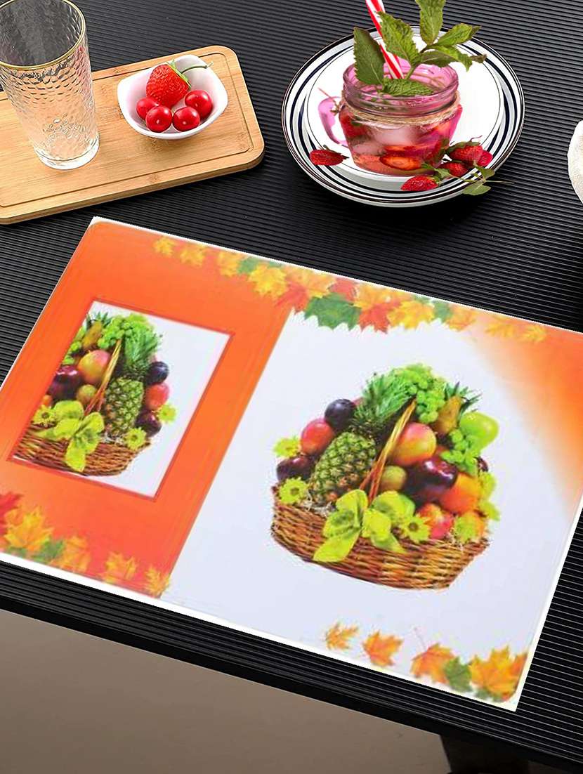 rectangular pack of 6 table placemat - 20853467 -  Standard Image - 1
