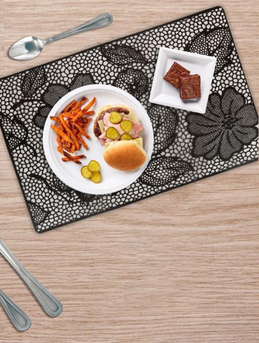 rectangular pack of 6 table placemat - 20853477 - Standard Image - 1