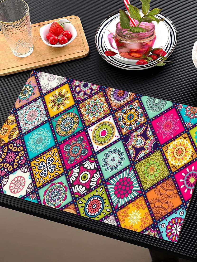 rectangular pack of 6 table placemat - 20853482 -  Standard Image - 1