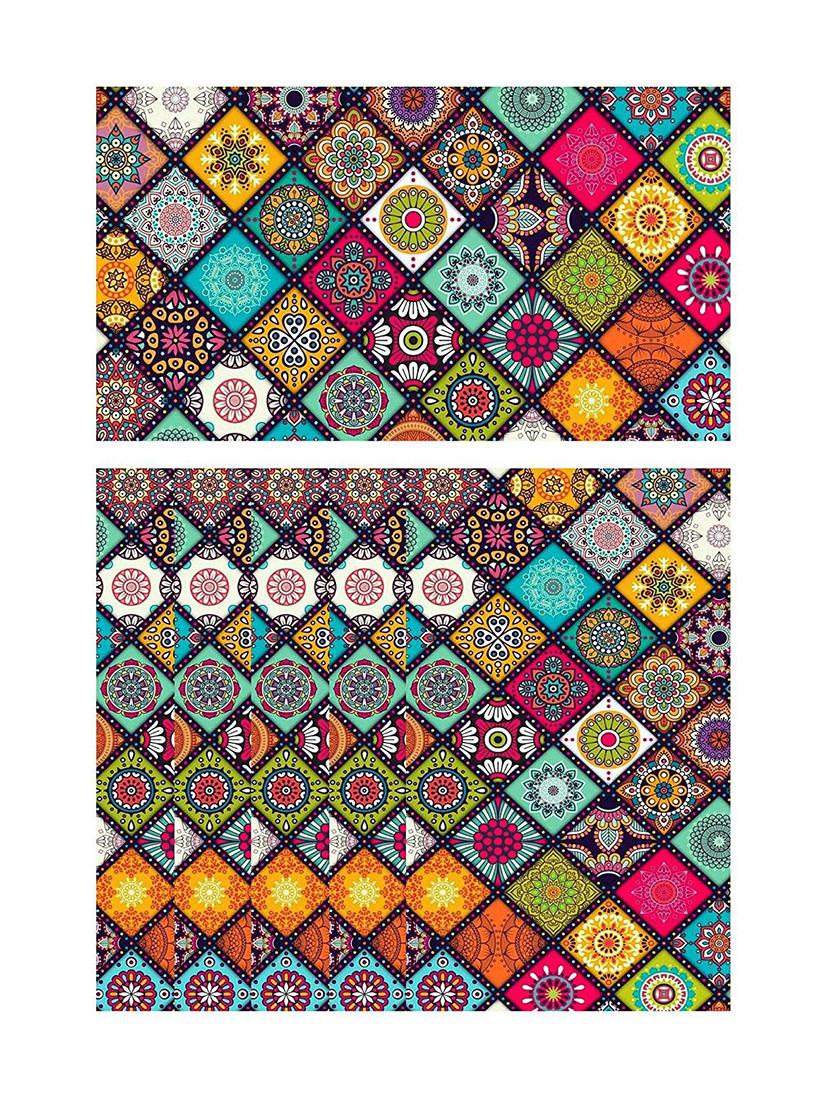 rectangular pack of 6 table placemat - 20853483 - Standard Image - 4