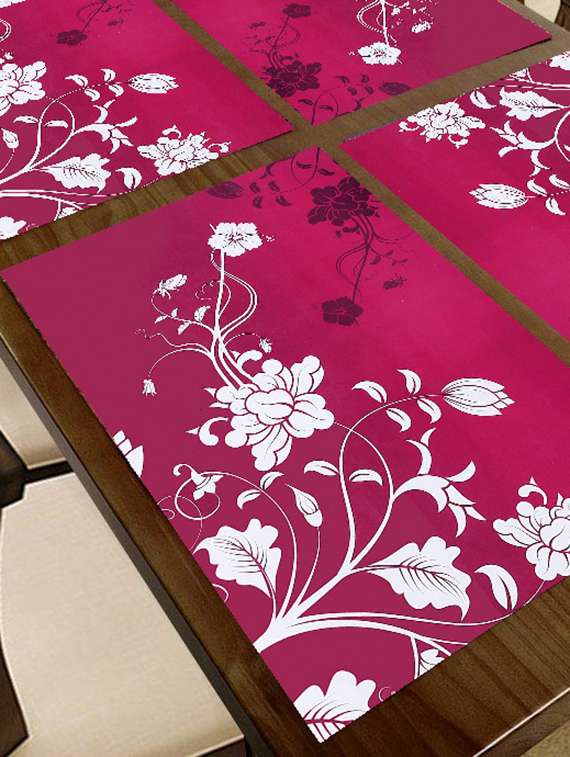printed placemats for dining table and kitchen - 20853571 -  Standard Image - 4