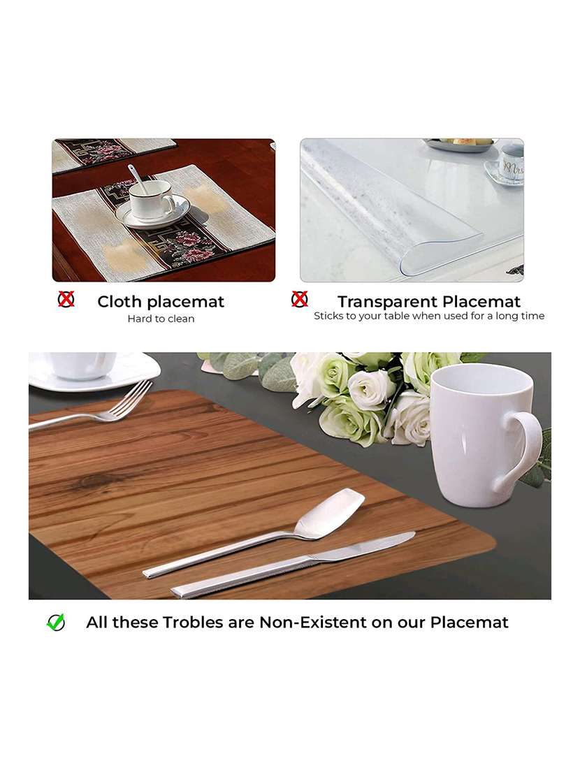 printed placemats for dining table and kitchen - 20853597 -  Standard Image - 1