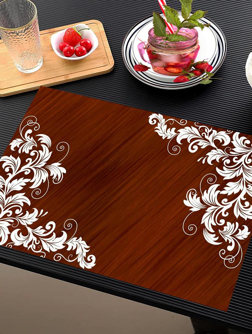 rectangular pack of 6 table placemat - 20853627 - Standard Image - 1
