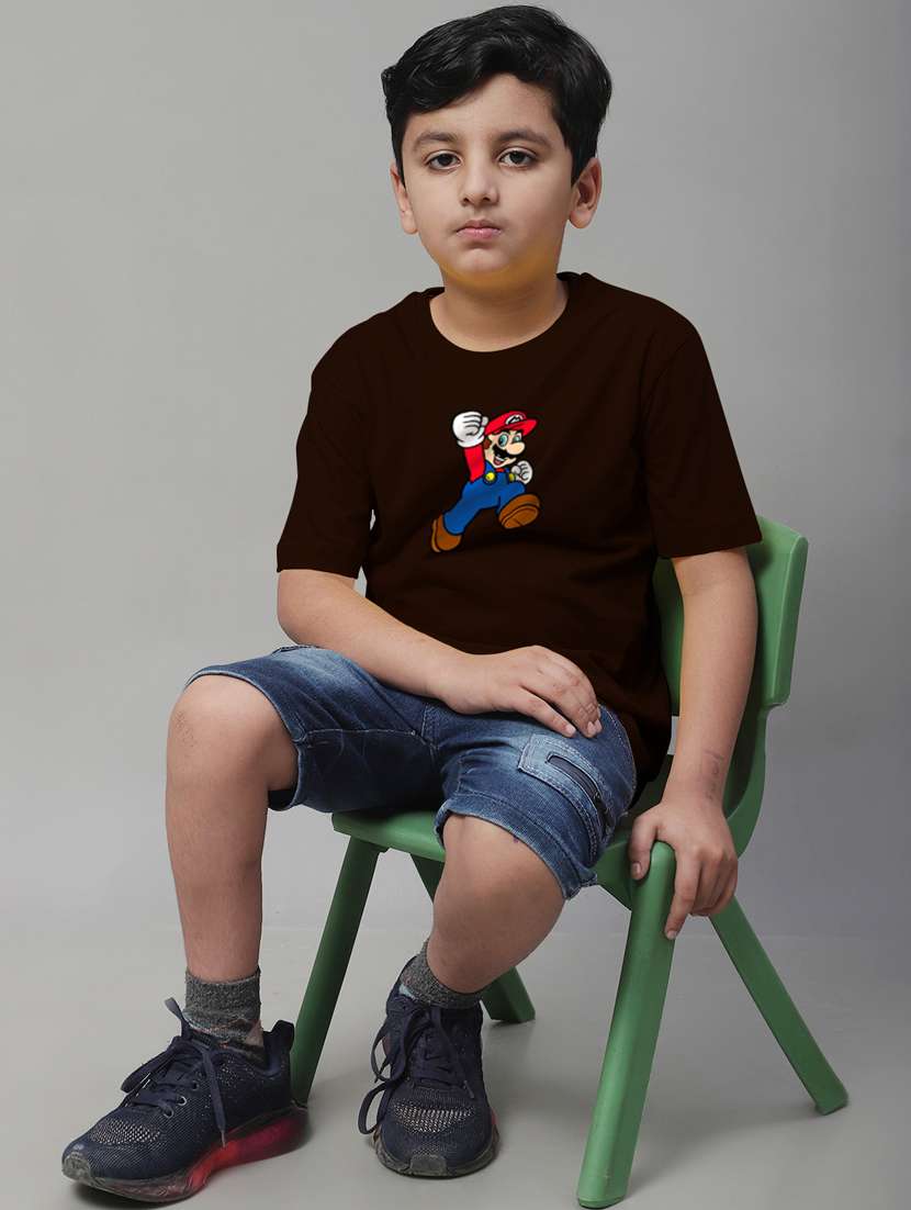brown cotton tshirt - 20853791 -  Standard Image - 4
