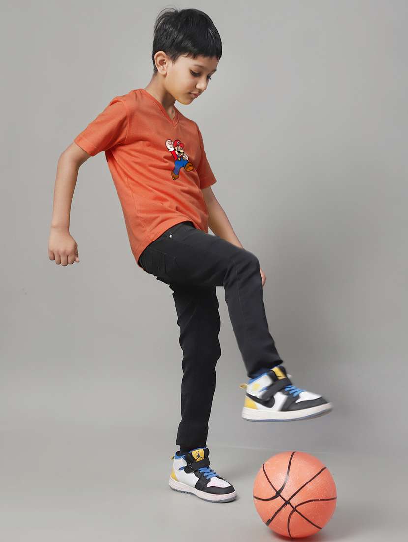 rust cotton tshirt - 20853802 -  Standard Image - 4