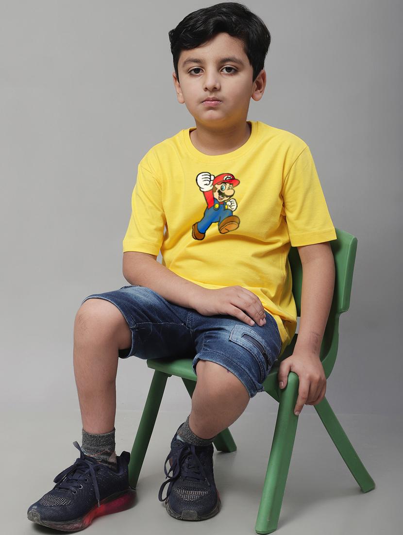yellow cotton tshirt - 20853805 - Standard Image - 4