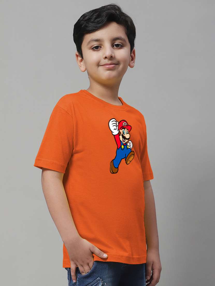orange cotton tshirt - 20853806 - Standard Image - 1