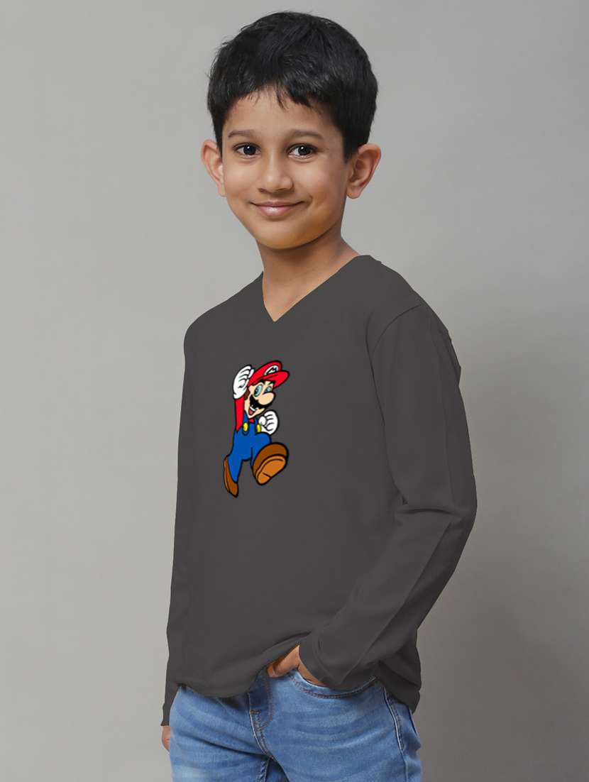 grey cotton tshirt - 20853827 -  Standard Image - 1