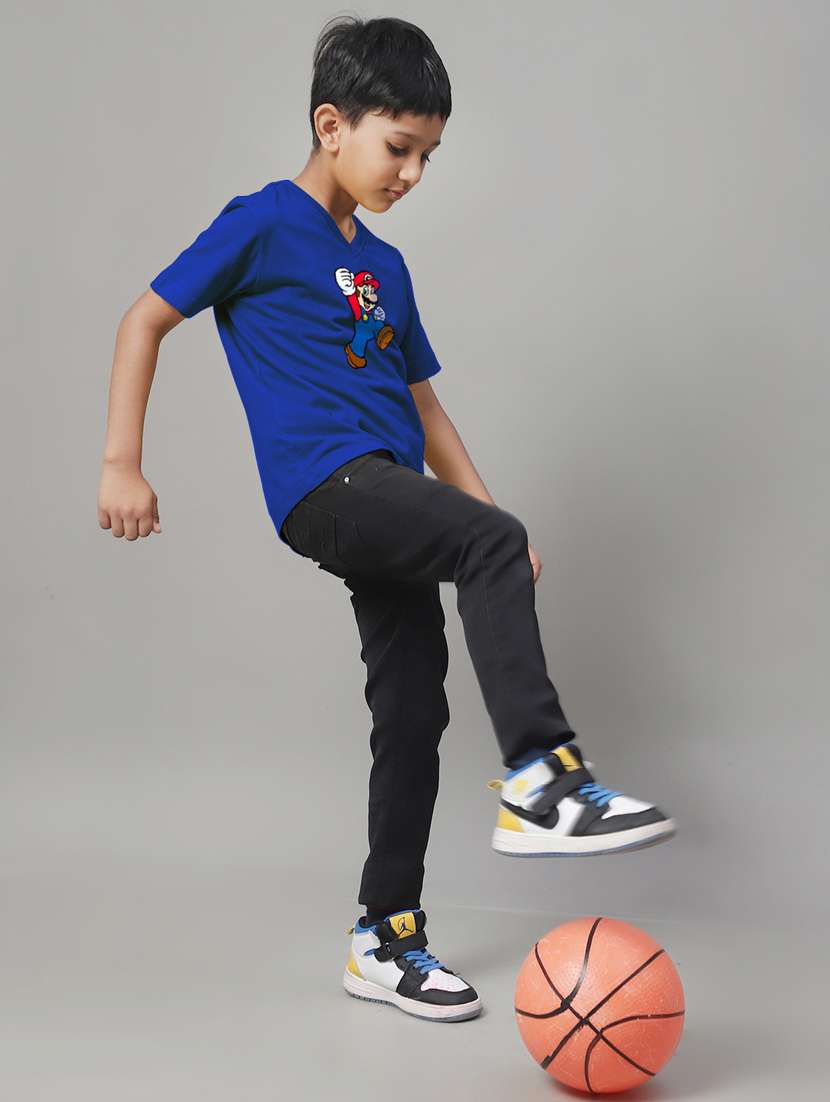 blue cotton tshirt - 20853830 -  Standard Image - 4