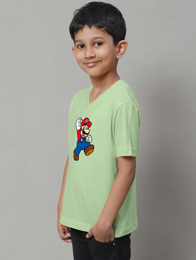 sea green cotton tshirt - 20853838 - Standard Image - 1